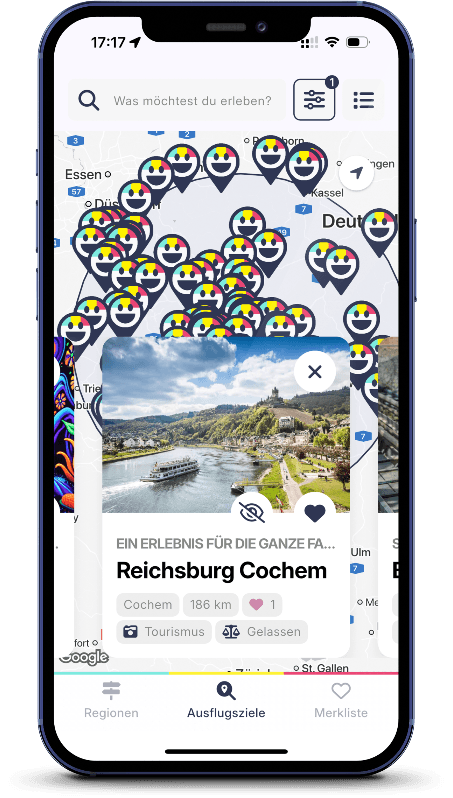 Auja! App Detailansicht