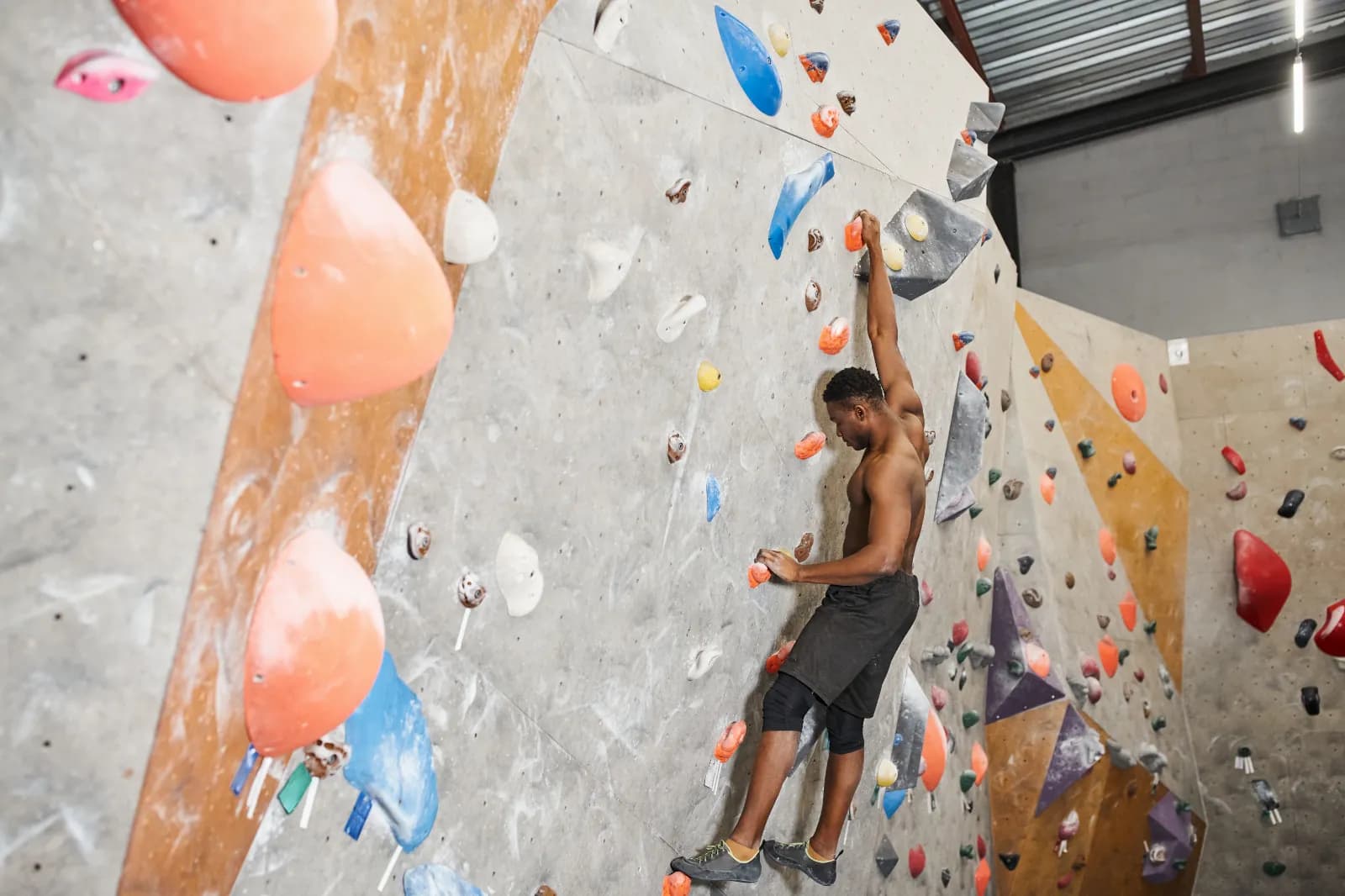 Sandstein Boulderhalle 1