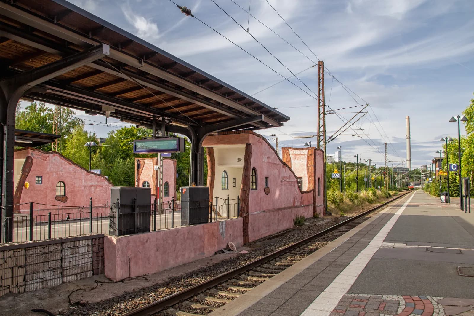 Hundertwasser-Bahnhof Uelzen 1