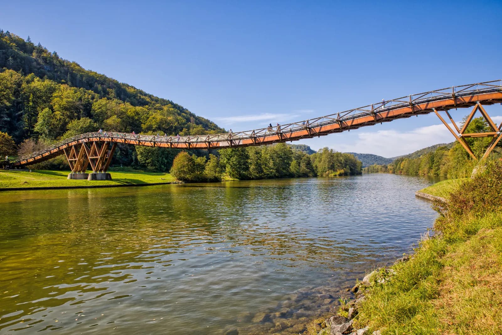 Holzbrücke Tatzlwurm 1