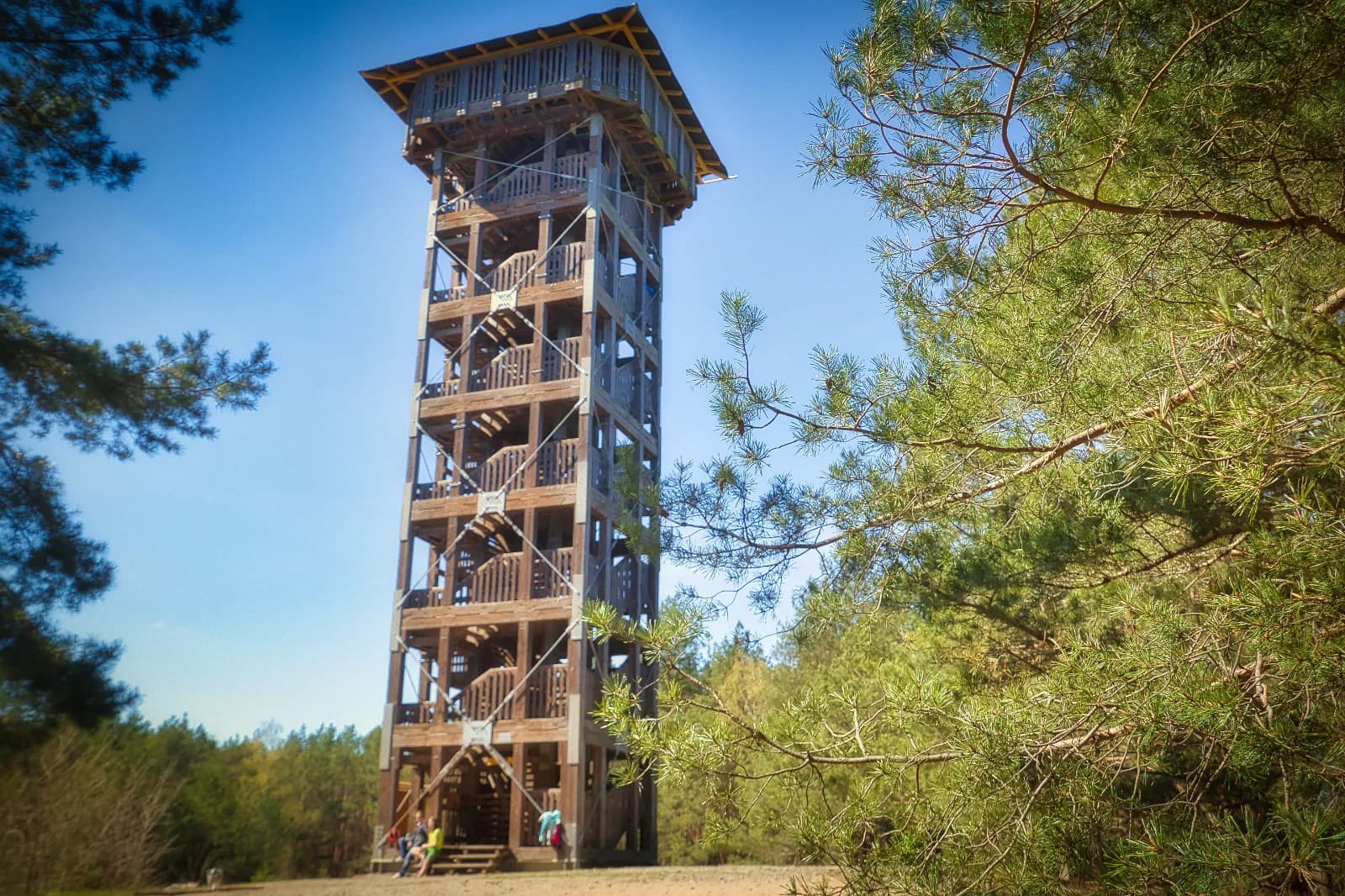 Aussichtsturm auf dem Löwendorfer Berg 1