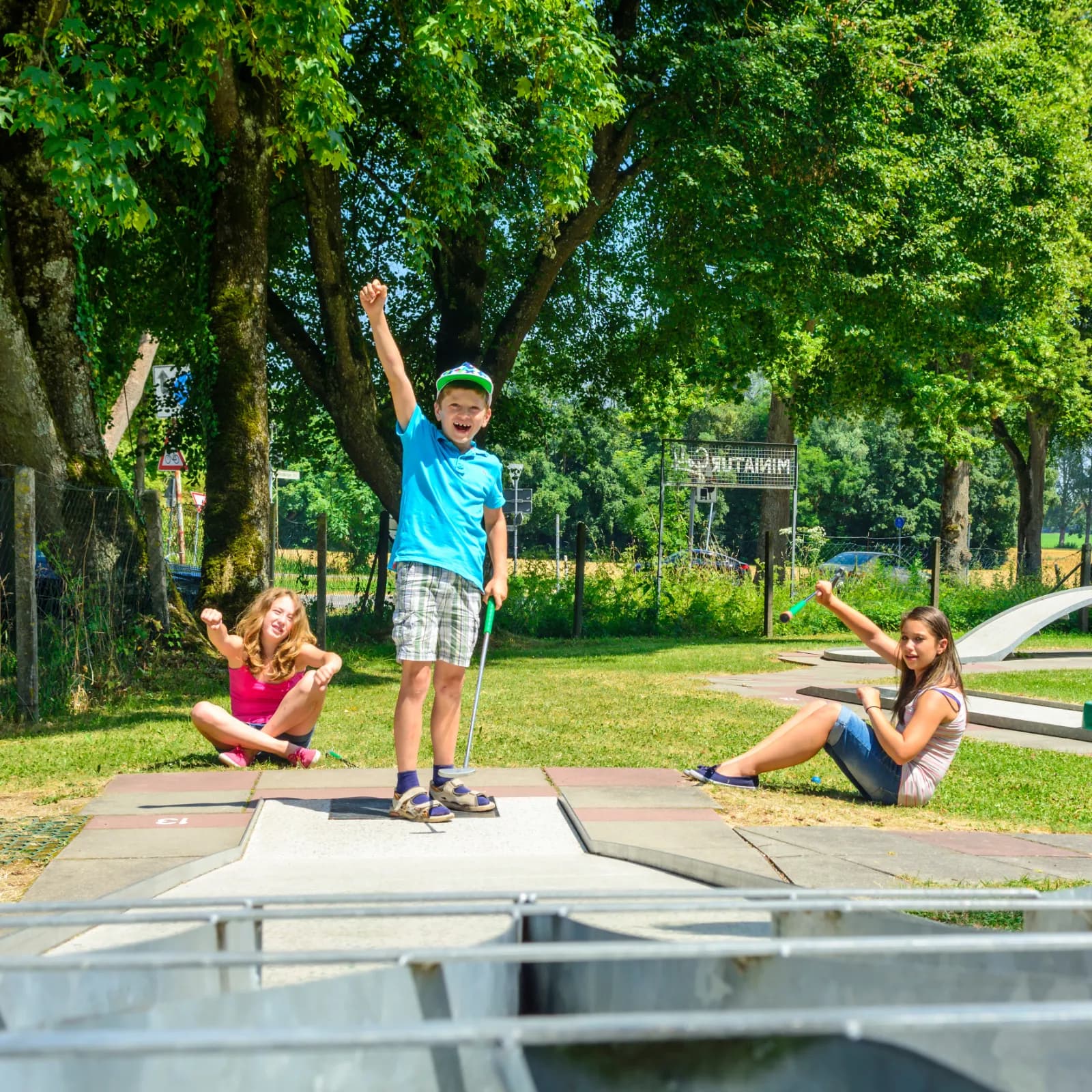 Minigolf & Pit-Pat im Georgengarten 1