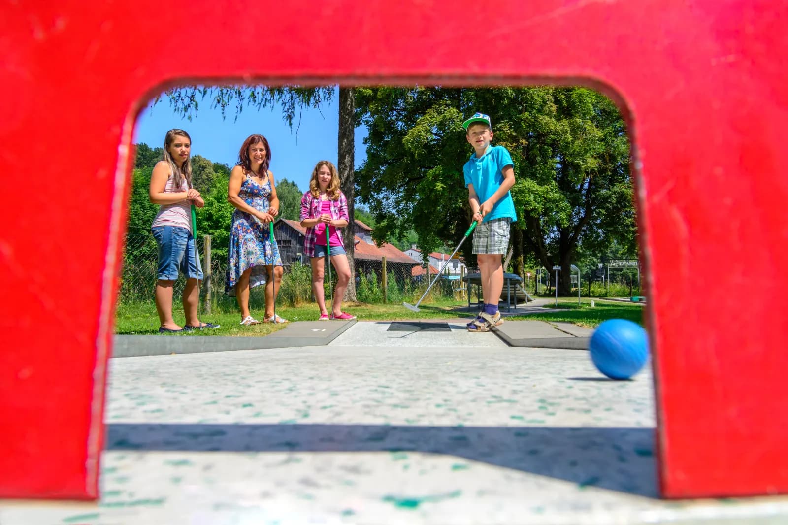 Minigolf am Gemeindepark Lankwitz 1