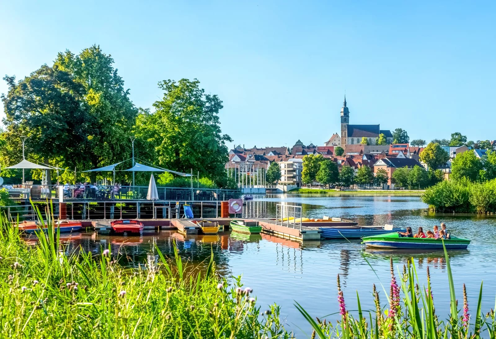 Bootshaus am oberen See 1