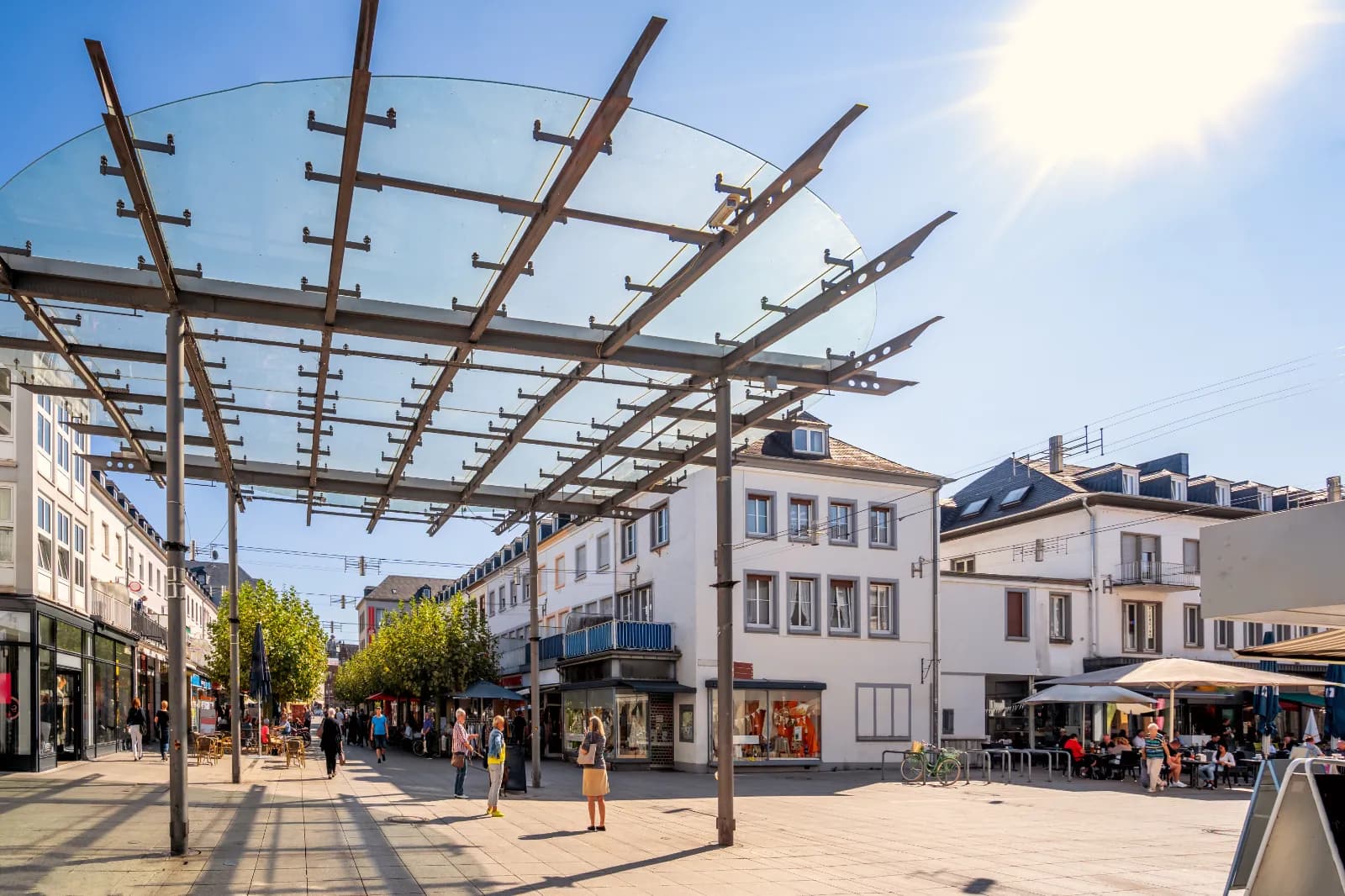 Französische Straße von Saarlouis 1