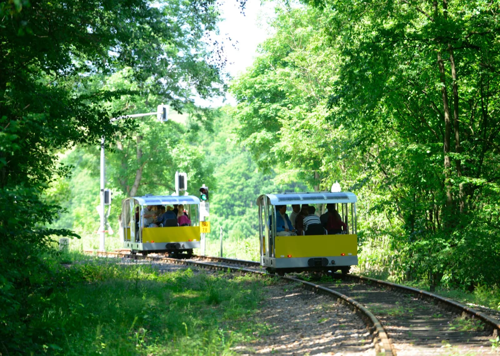 Solardraisine Überwaldbahn 1