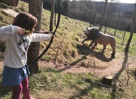 Bogenabenteuer im Saurier-Park 1