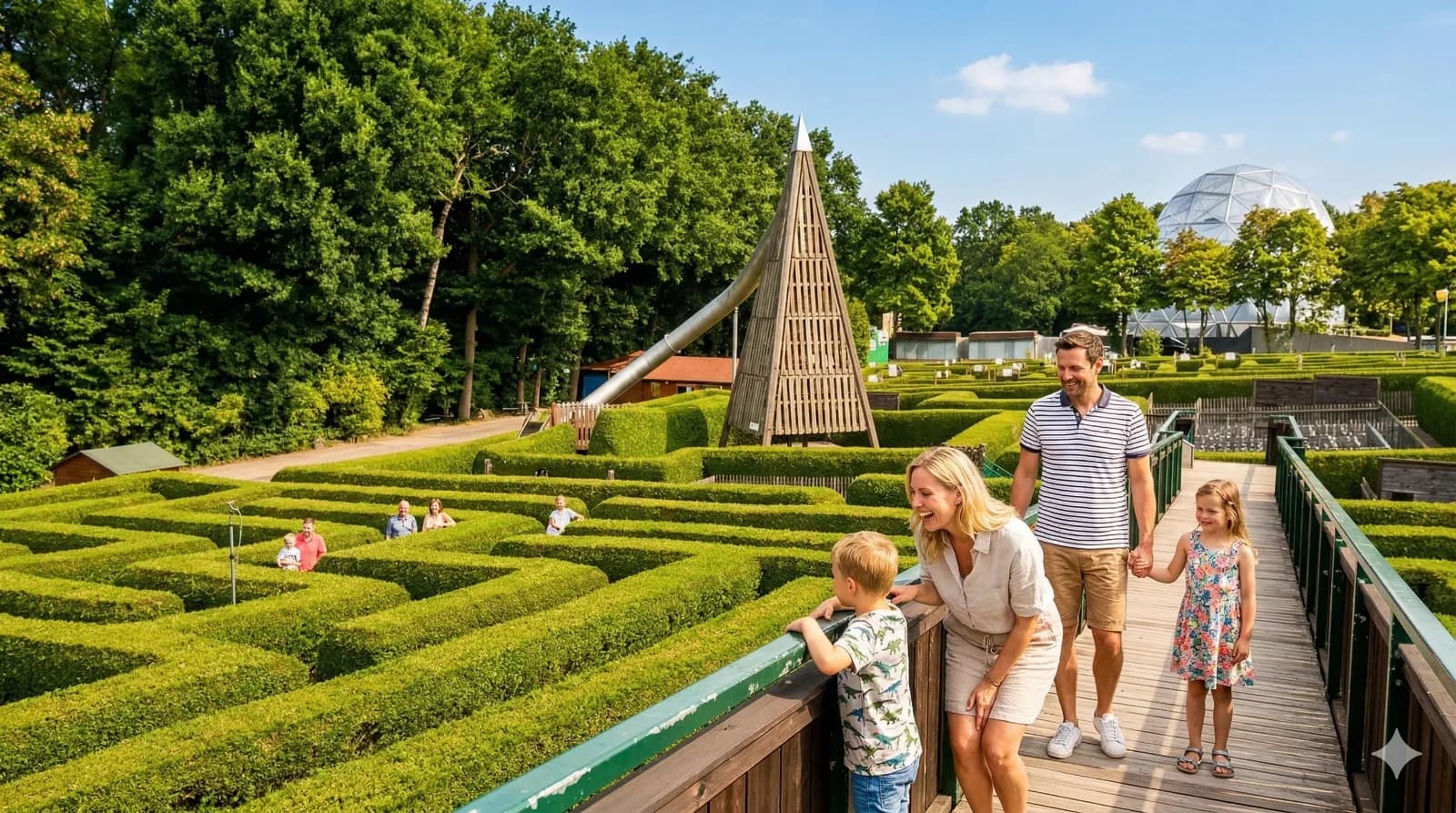 Irrgarten am Saurierpark 1