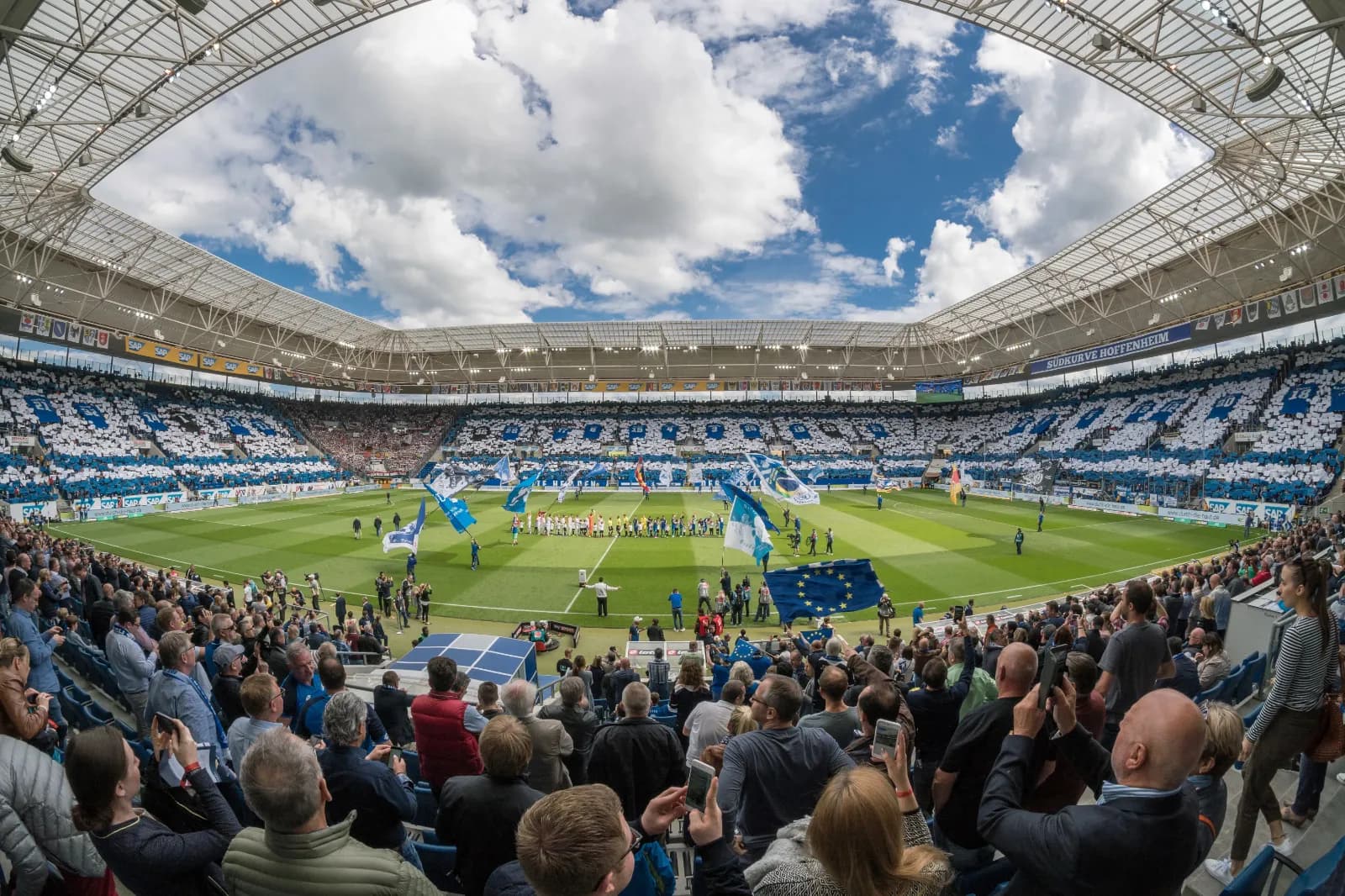 Führung durch PreZero Arena 1